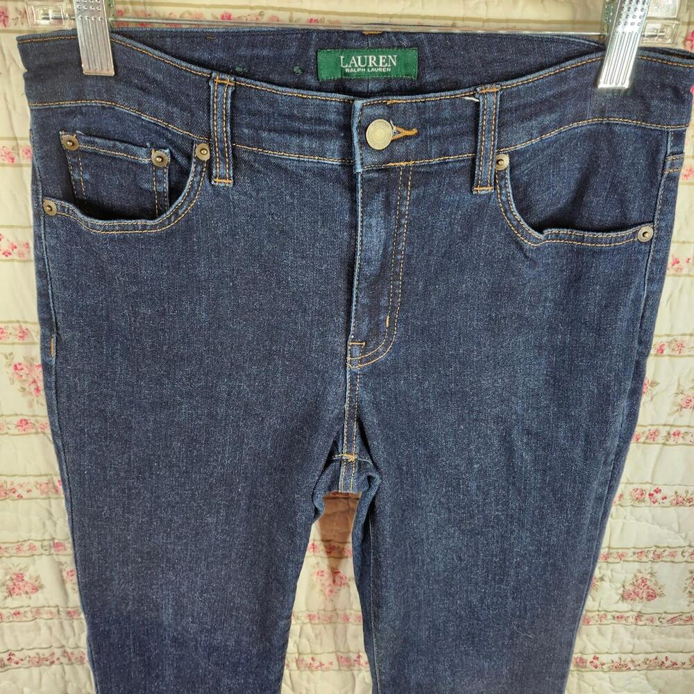 Lauren Ralph Lauren Dark Wash Denim Jeans Classic Fit Women's Size 29